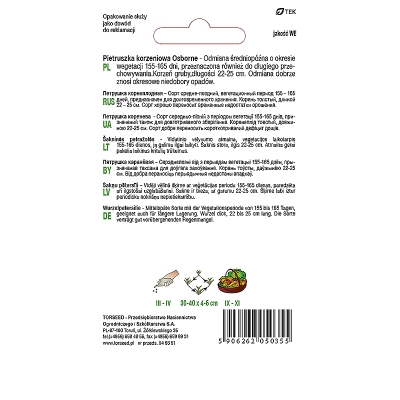 PIETRUSZKA Osborne KORZENIOWA nasiona